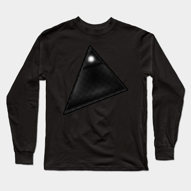 Dark Eye of Providence Long Sleeve T-Shirt by Zeroeroroo